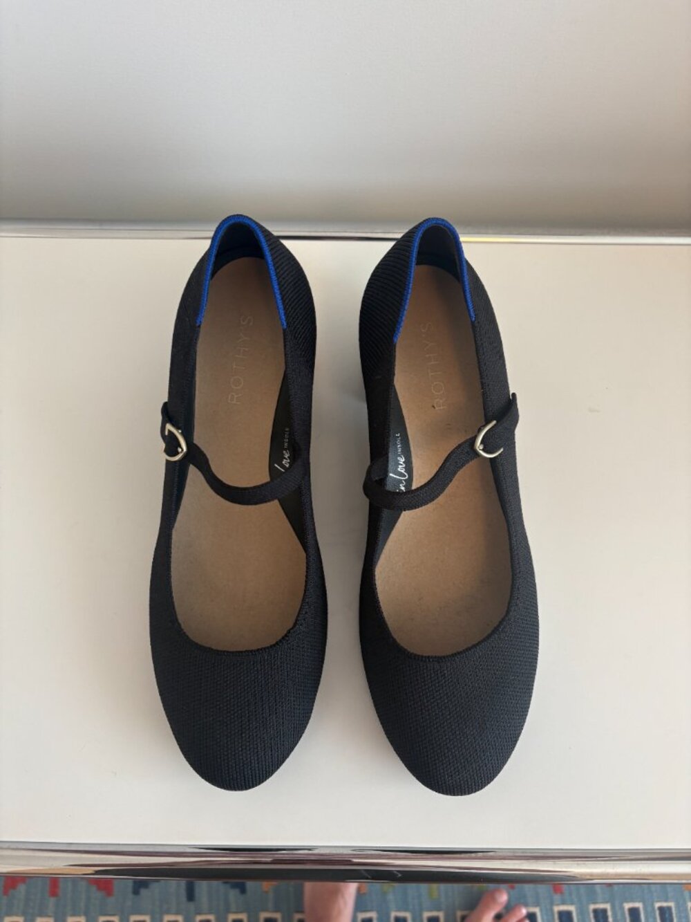 Rothy’s The Mary Jane Heel Black size 8.5 - Picture 3 of 7